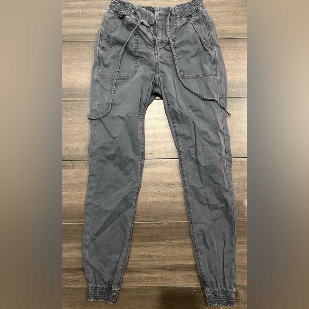Light grey athletic joggers